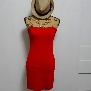 Tube top dress
